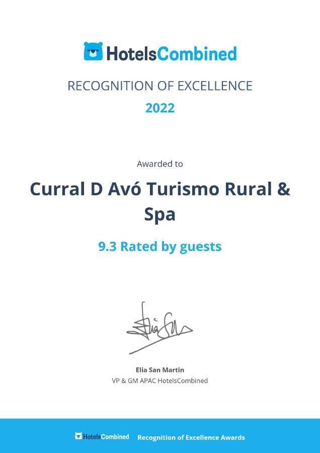 Curral D Avo Turismo Rural & Spa Cacarelhos Extérieur photo